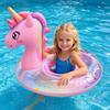 Ciambella Gonfiabile a Forma di Cavallo con Maniglie Sedile per Bambini in PVC Spesso Anello Galleggiante Estivo Tubo Galleggiante Giocattolo