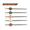 Ligral Hair Stick Kanzashi, Single Stick, Japanese Style, Sakura, Wine Red, Acrylic, Candy Ball Motif, Cherry Blossom Petal Pattern