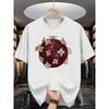 Casual And Stylish Men'S Short-Sleeve T-Shirt with Creative Print Patterns
