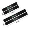 Car Sticker 4PCS Carbon Fiber Car Door Sill Protection Door Sill Anti-Scratch Stickers For Skoda Yeti Octavia A7 A5 Kodiaq Karoq   NL6