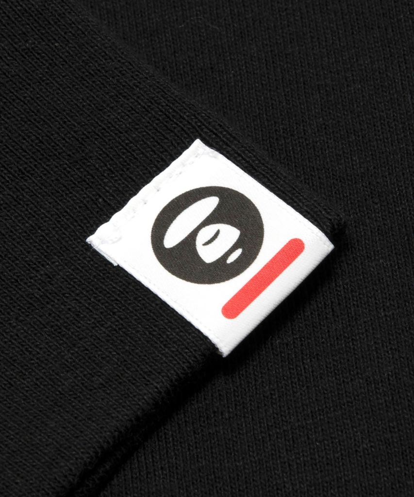AAPE Moonface Logo Long Sleeve T-Shirt Black / Aapltm1947Xxrbkx