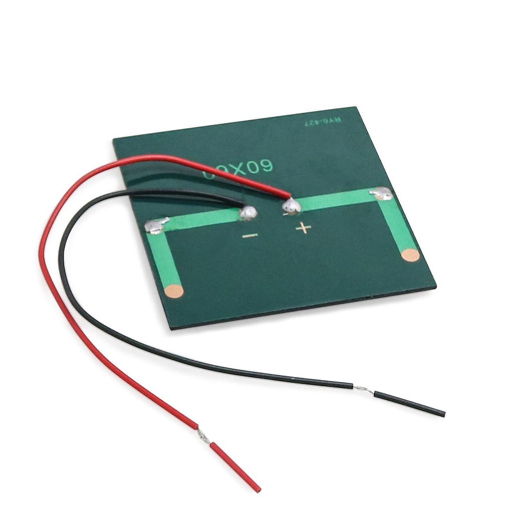 Polycrystalline Solar Panel Cells Charging Panel Solar Cell Plate Portable Solar Panel with Wire for Battery Charging