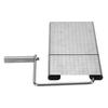 Cheese Cutter Block Stainless Steel Metal Slicing Tool Board with 6 Replacement Wires Scale for Butter Handmade Soap