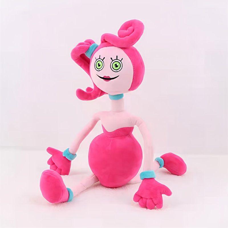 POPPY PLAYTIME Long Legs Pink Mommy Plush Toy Horror Game Stuffed Doll Kid Party Favors Gift