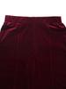 2025 Summer European & American High-Waist Velvet Wide-Leg Pants for Women