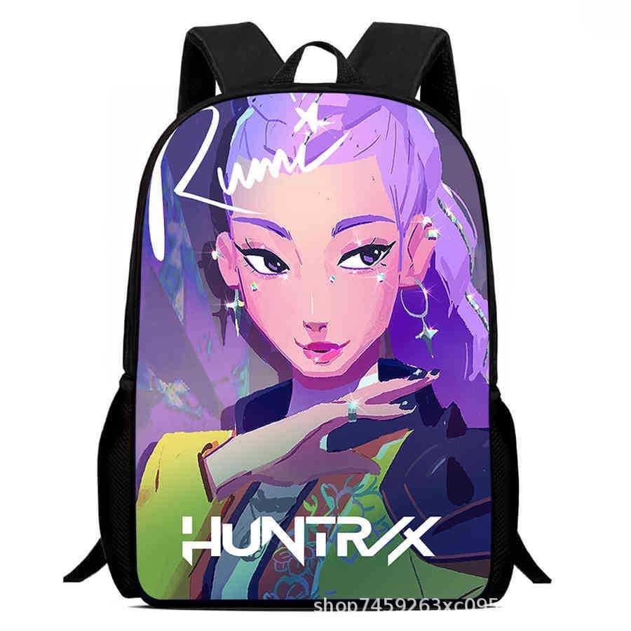 Kpop Witch Hunter School Bag 3D Digital Printing Backpack Children'S Cartoon Backpack