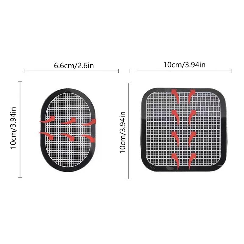 3Pcs Abdominal Patches Replacement Gel Sheet Electrode Pads Electric Muscular Stimulation Patch Excellent Conductivity Reusable