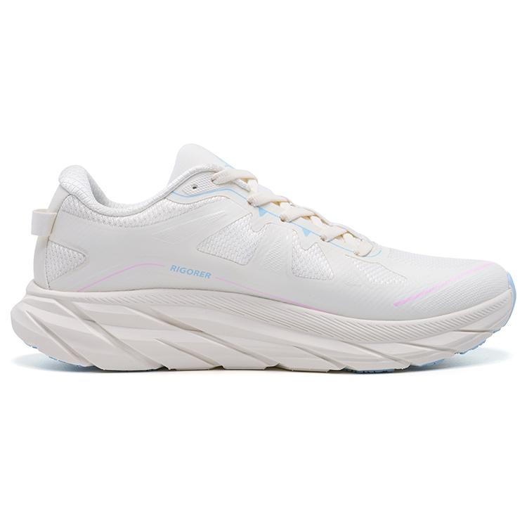 Rigorer Men's Sport Running Referee Shoes White Blue Z124260711-5