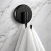 Set of 4 Suction Cup Hooks No Drilling Required Wall Mounted Hooks for Hanging Towels Clothes Kitchen Accessories Bathroom Organization