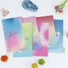 A5 A6 Separation Page Color Index Loose Leaf Manual Account Replacement Separation Page Management Index