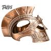 Holiday Cat Apparel Roman Centurion Helmet, 3D Printed Warrior Mask, Creative Pet Accessory Funny Cosplay Mask for Party Costume Accessories