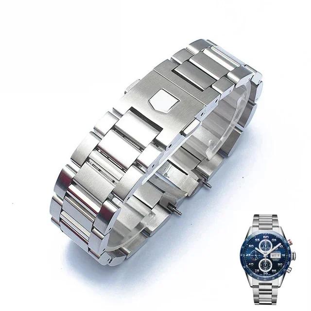 904 Stainless Steel Watch Bracelet For Tag for Heuer Carrera CBN2A1D Competitive Potential WAY201S Series 22mm Men Watchbands