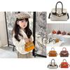 Stylish Mini Shoulder Bag For Kids Chic Solid Color Crossbody Bag For Summer Fun