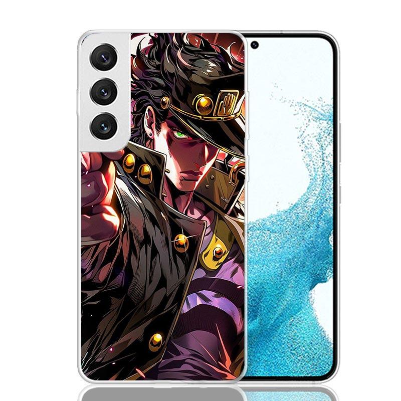 JoJo's Bizarre Adventure Kujo Jotaro Phone Case For Samsung Galaxy S26 S25 Edge S24 S23 FE S22 Ultra S21 Plus S20 + Fundas Cover
