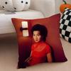 Chinese Nostalgic Reminiscent MMaggie Cheung Cushion Cover Throw Pillow Cover Hidden Button Durable Polyester Chair Cushion