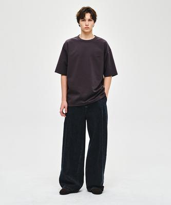 ZIOSONGZIO Timeless T-Shirt Charcoal Zi3Ts392Ch