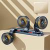 12v Air Conditioner Car Fan Adjustable Three Head Fan for Car, Portable Vehicle Cooling Fan, 2 Speeds Car Essentials Car Cooler Fan for SUV, RV,