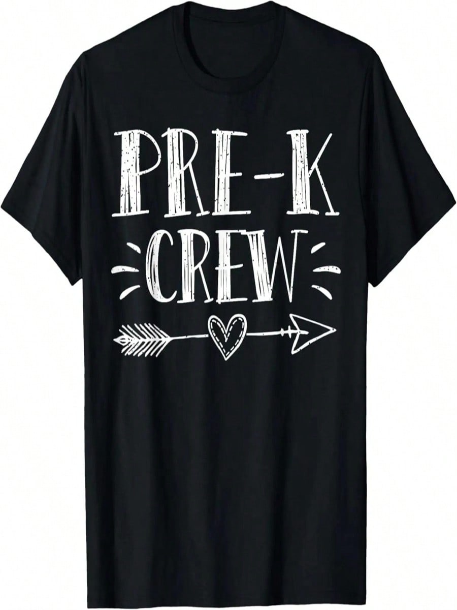 Pre-K Crew 1st Day Of School Pre-K Teacher Team T-Shirt S разноцветный