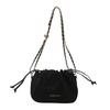 Stylish Korean Bucket Bag For Women Soft Textured Casual Crossbody Purse In Four Colors