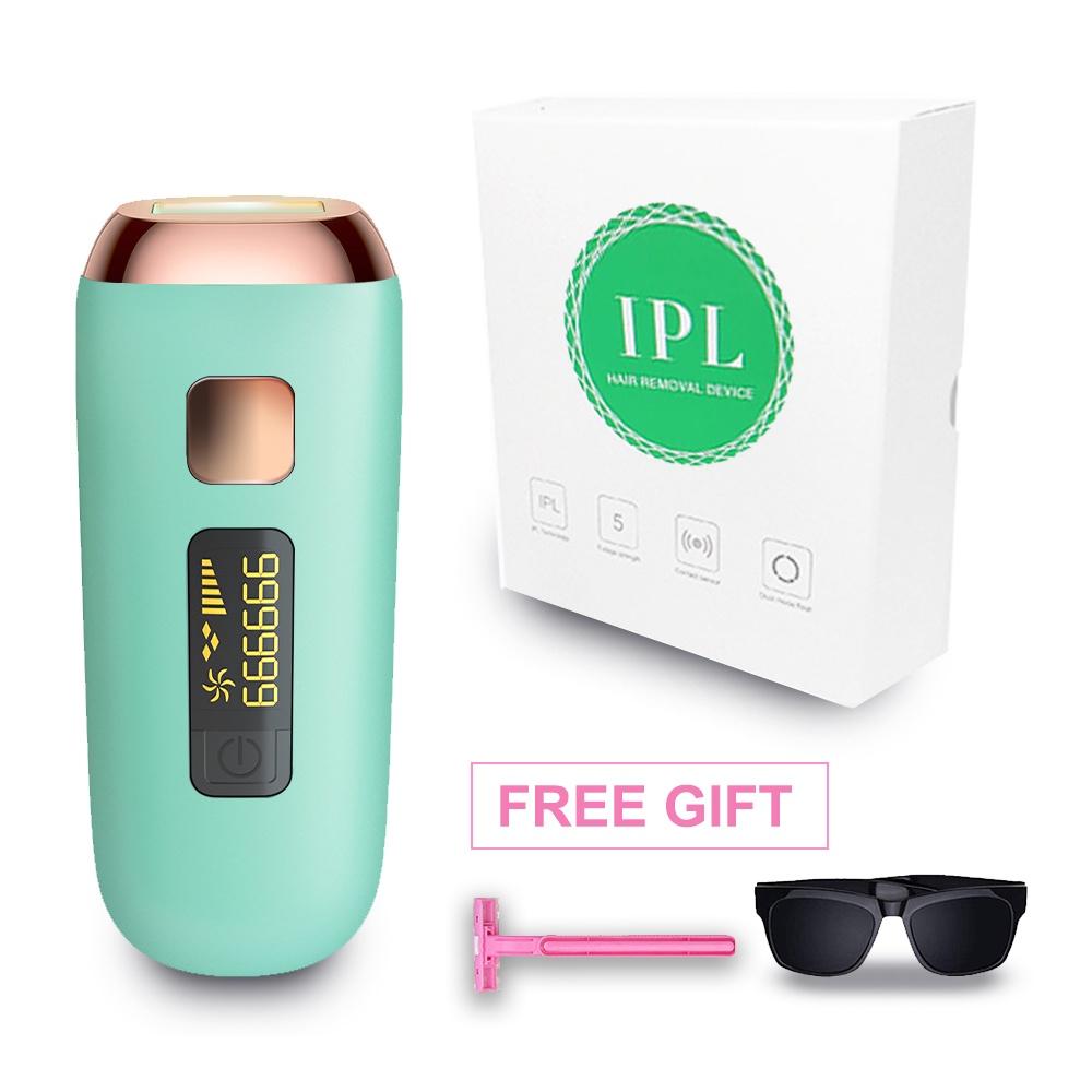 9999999 Flash IPL Laser Depilator Professional Permanent LCD Laser Hair Removal Women Painless Hair Remover Machine 12V