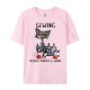 Quilting Quilter Sewer Sewing T Hirtsewing Because Murder Is Wrong Funny Cat Graphic Tees Unisexs Short Sleeve TShirt Unisex