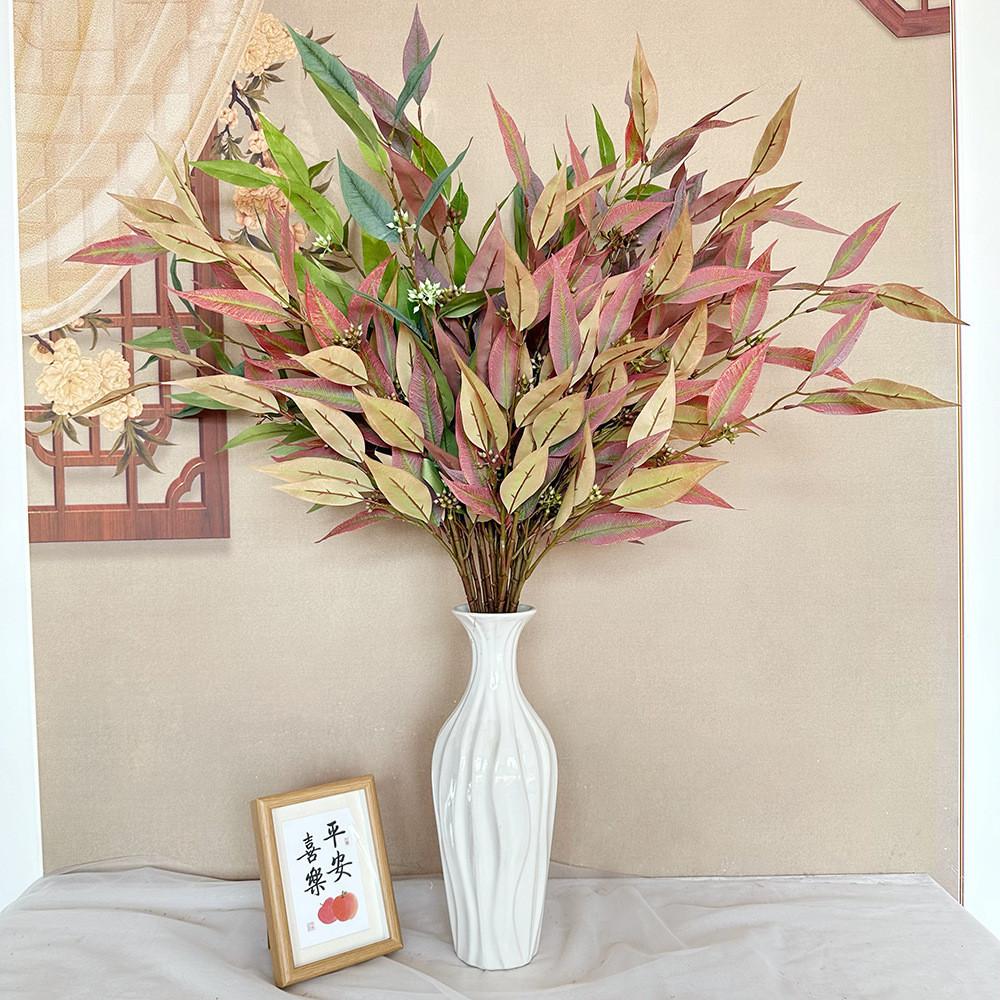 Realistic Silk Faux Plant For Wedding Photography And Home Decoration With Lifelike Leaves