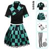 Demon Slayer Cosplay Costumes Kamado Nezuko Kochou Shinobu Tomioka Giyuu Agatsuma Zenitsu Tanjirou Anime Cos Outfits