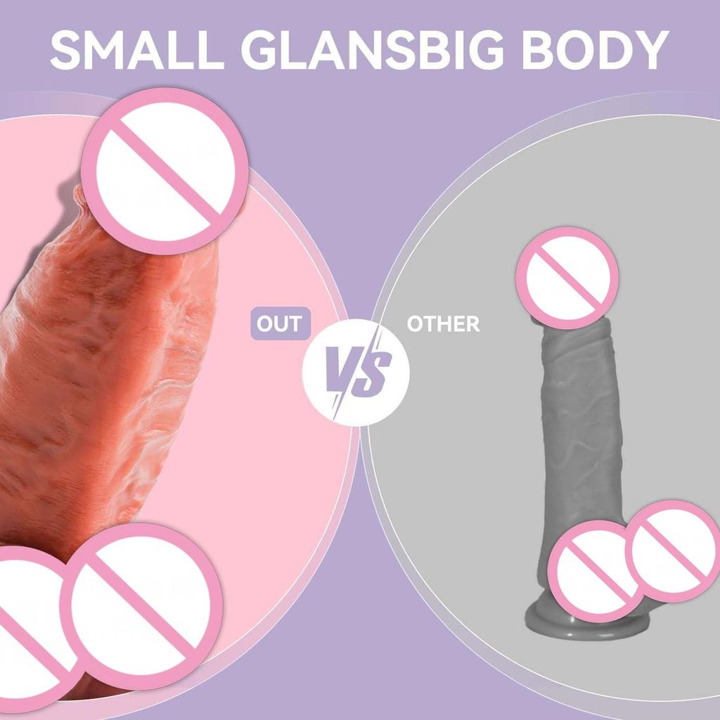 Dildo Realist Mare cu Penis Clitoris Punct G Stimulator cu Ventuză Dop Anal Vagină Masturbare Penis Adult Jucării Sexuale Gay