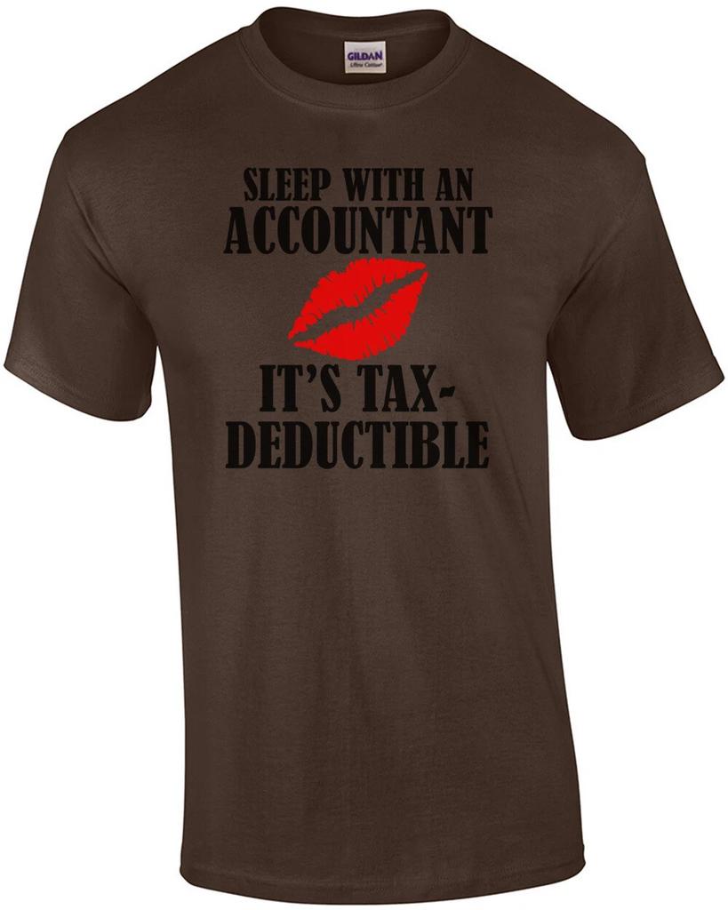 Sleep With An Accountant It's Tax Deductible T-Shirt