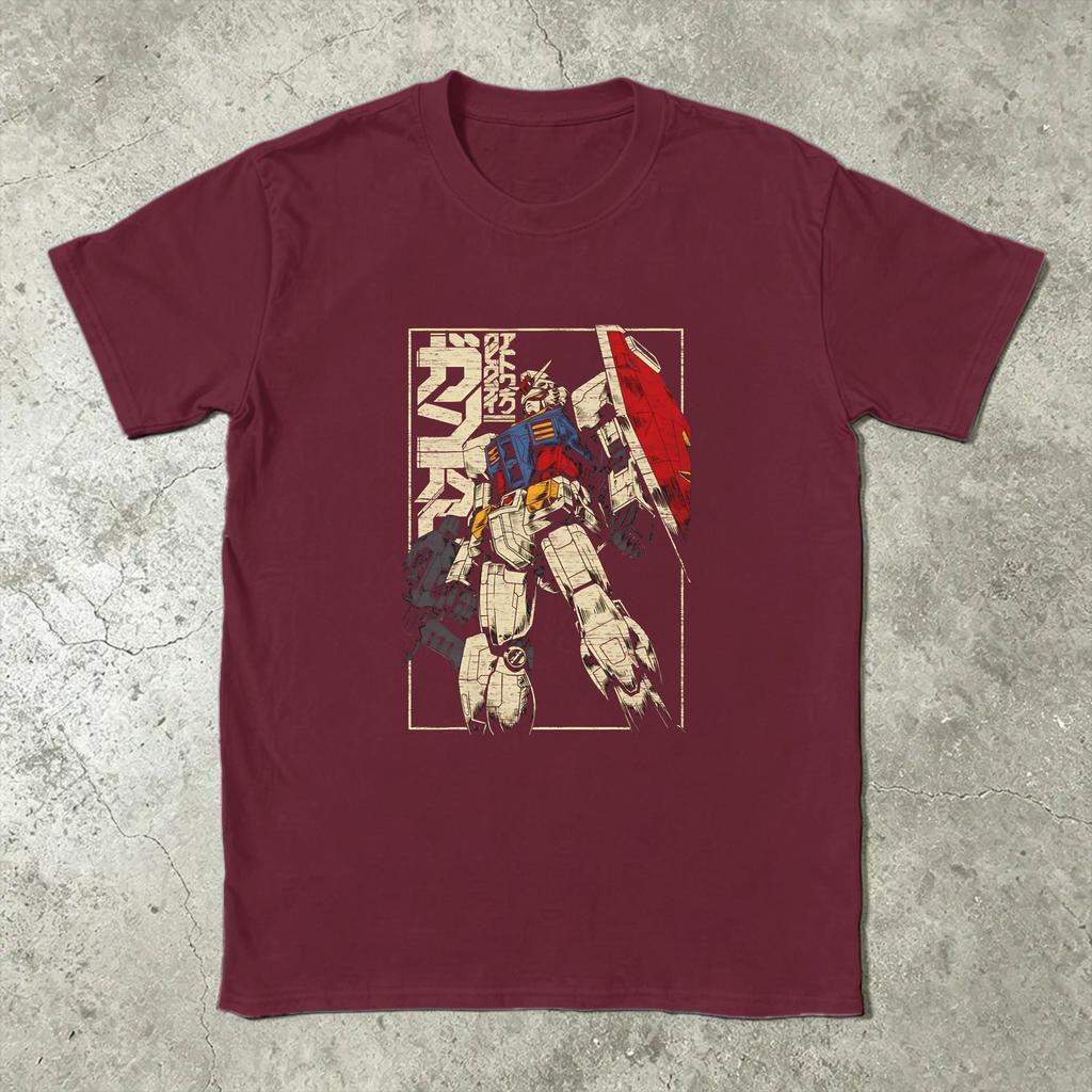Anime Cool Gggundams Tshirt Summer Hip Hop T Shirts Unisex Cotton Oneck 4xl 5xl 6xl Tees Short Sleeve Aesthetic Tops