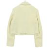 Beauty products ZARA Long sleeve Tweed jacket XS Ivory ribbon Women Used