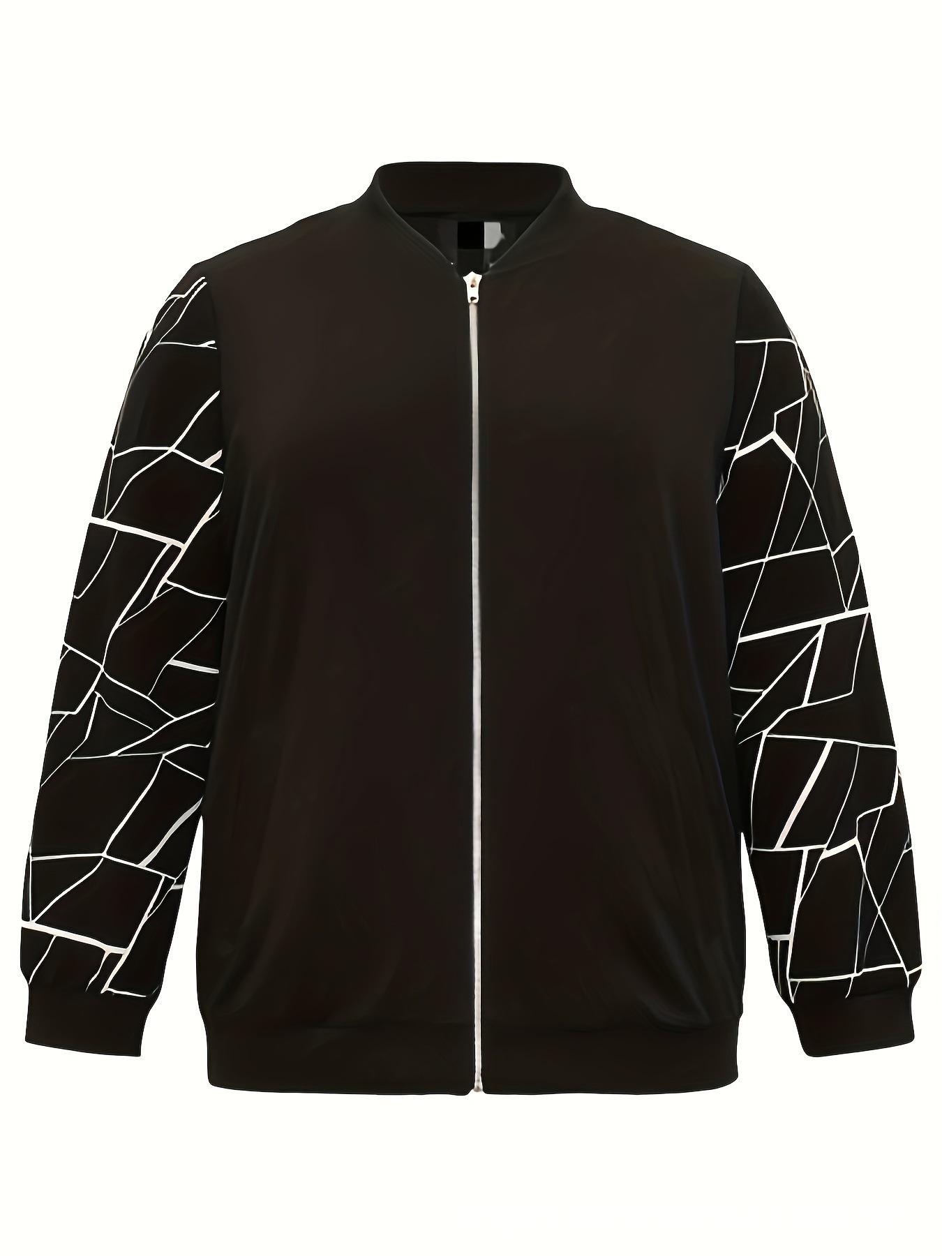 

2026 Spring Plus Size Women s Sweet Cool Loose Baseball Jacket - Versatile European Style Outerwear XXL темно-синий