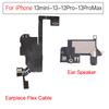 Upper Loud Speaker Ear Speaker For iPhone 13 Mini Pro Max Earpiece With Light Sensor Microphone Flex Cable Replacement