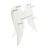 Thoughts of You Angel Wing Plaque Stand - Holds 54 Plaques