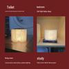 Folding Wooden Book Light: Creative Bedside Wireless Night Lamp