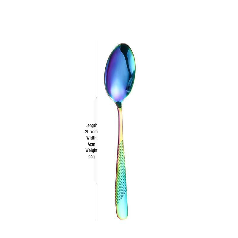 Star Diamond Gold-Plated Stainless Steel Cutlery Set: Luxury Steak Knife and Fork for Hotels