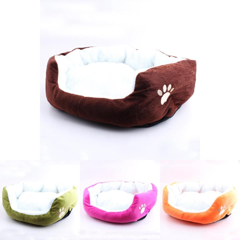 Bequemes Kleines Mittelgroßes Haustier Hund Welpe Katze Weiches Fleece Warmes Nest Haus Matte