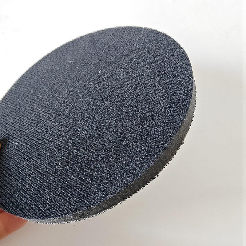 Disco lucidante per denim da 6 pollici senza carteggiatura per la rimozione della buccia d'arancia dalla superficie della vernice dell'auto; vassoio in denim per lucidatura a flusso e ceratura