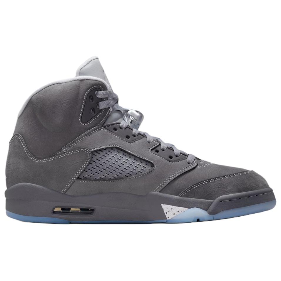 Jordan Air Jordan 5 Mid top Vintage Basketball Shoes Men's Gray DD0587-002