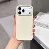 iPhone 17 Pro Max Sandstone Magnetic Alloy Bracket Case