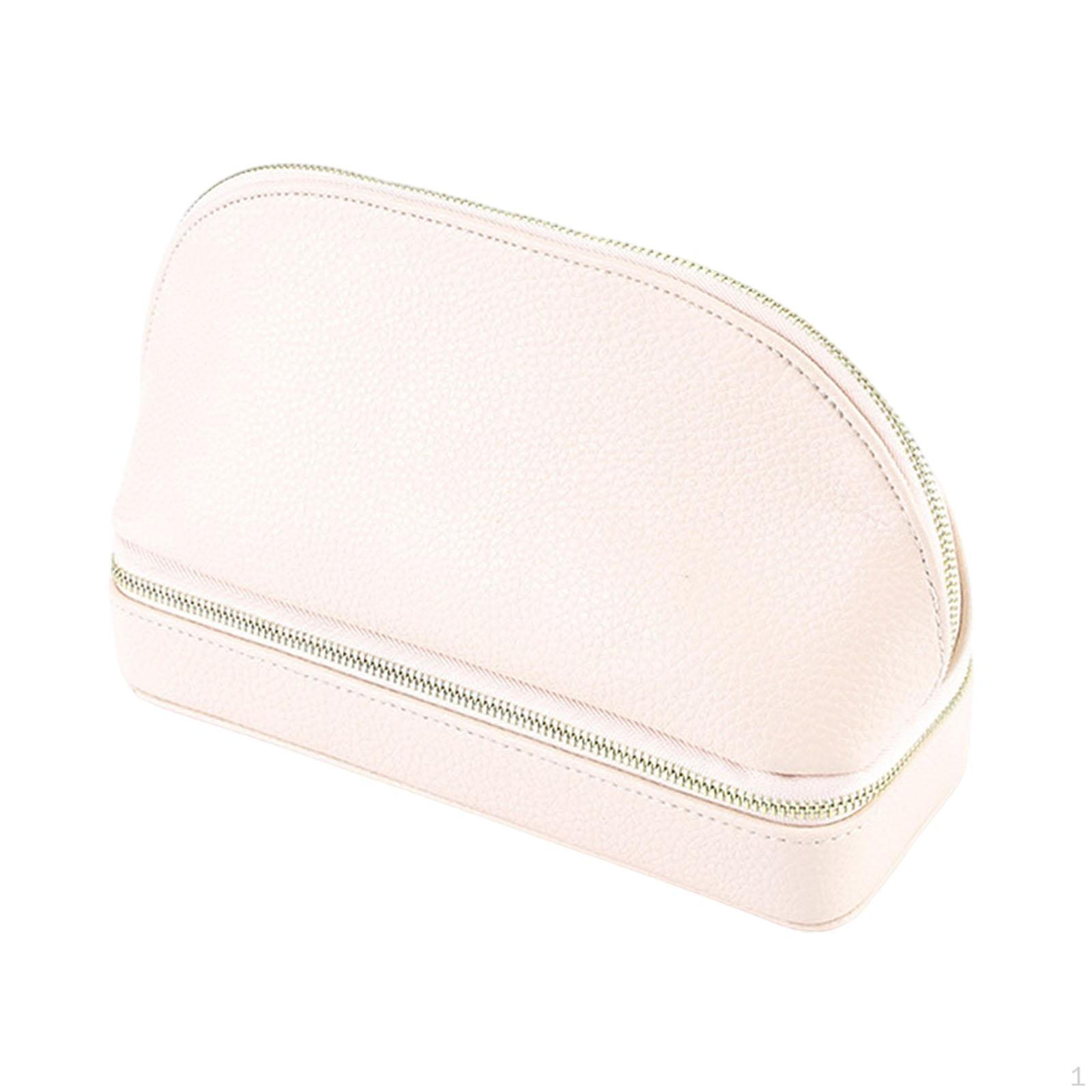 

Шкатулка для ювелирных изделий, контейнер, косметичка, органайзер для сережек-гвоздиков розовый