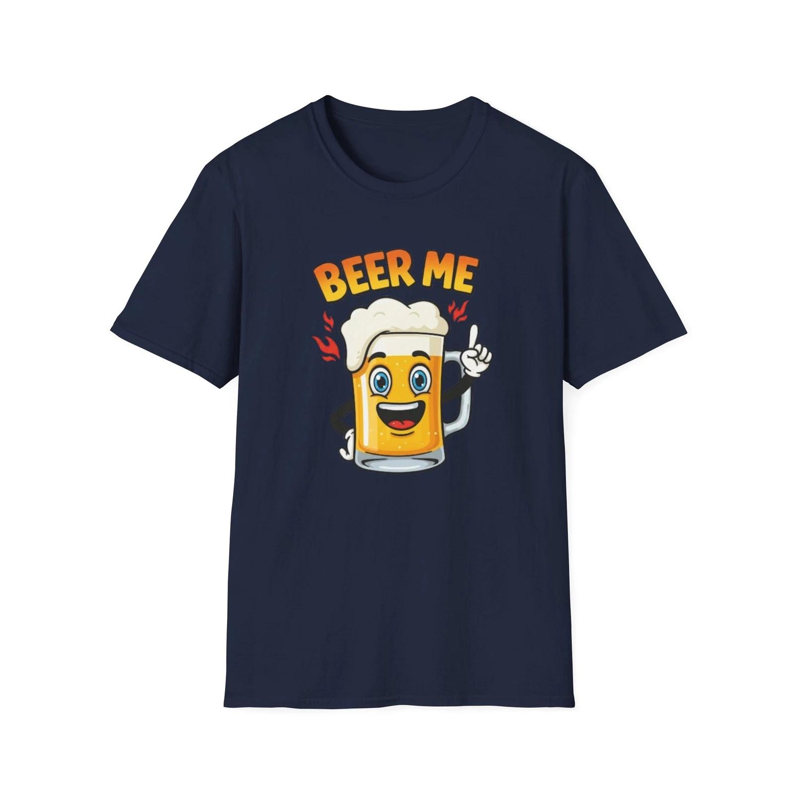 Beer Me Unisex T shirt, Funny Drinking Tee, Alcohol Lover Gift, Beer Drinking M
