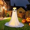 With Witch Hat Halloween Yard Ghost Ornaments Luminous LED Glow Specter Ornament  Outdoor Garden