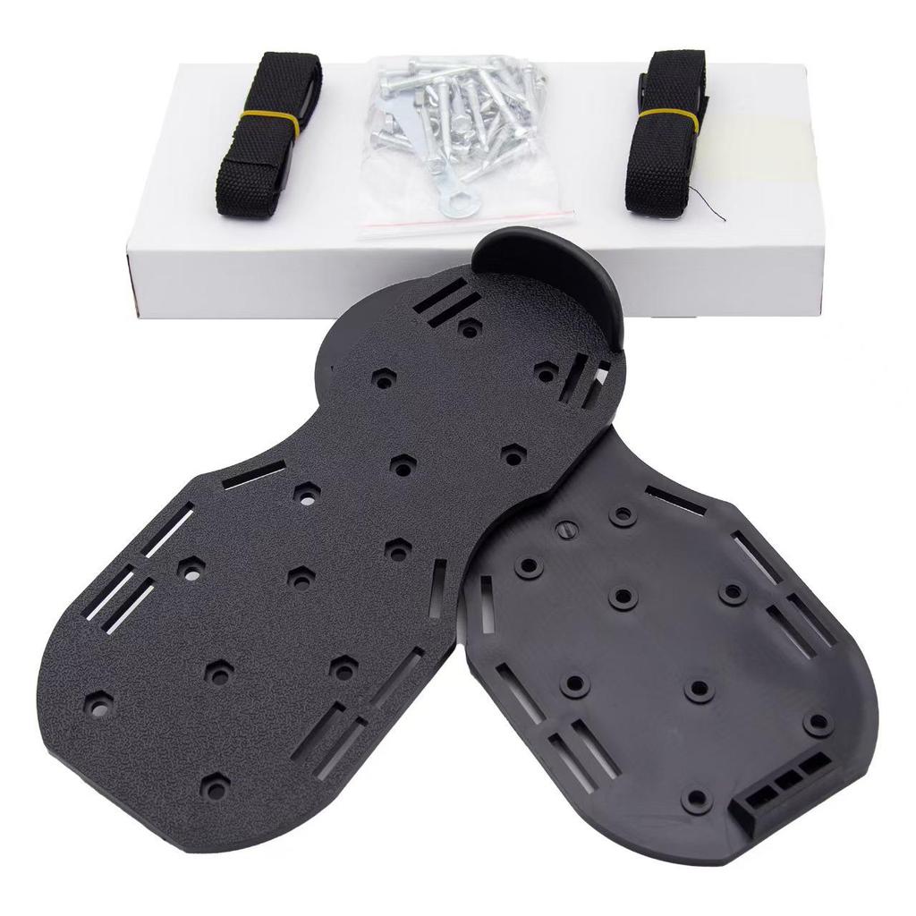 Garden Soil Aerator Shoes - Lawn Loosening, Self-Leveling, Epoxy-Coated Gardening Tools