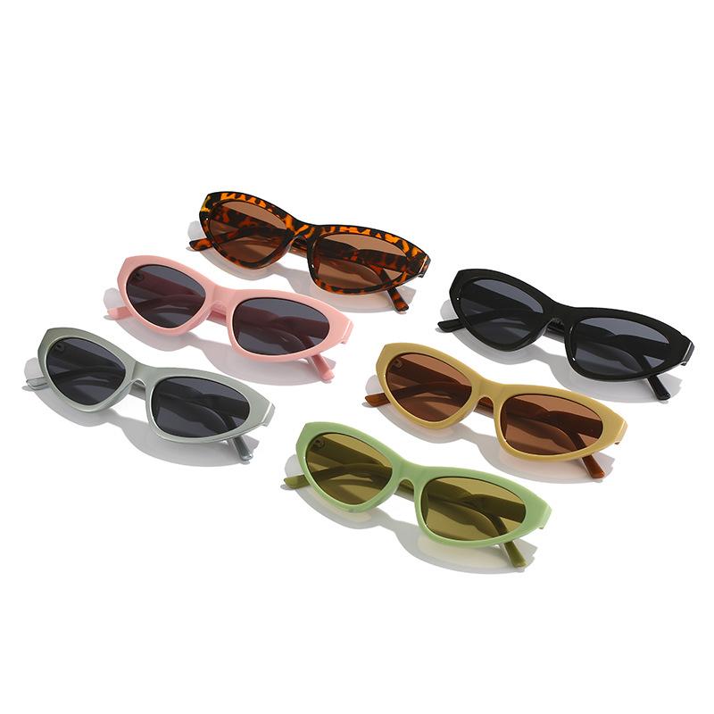 New Punk Style Y2K Sunglasses, Popular Cat Eye Cycling Sports Sunglasses Uv 400