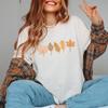 Fall Leaves Comfort Colors Shirt: Oversized Thanksgiving Tee