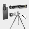 32x 22x 4k Professionelles Teleskop Monokular HD Zoom Handy Objektiv Kamera Teleobjektiv Mit Stativ Metall Teleskop Für Tourismus Camping