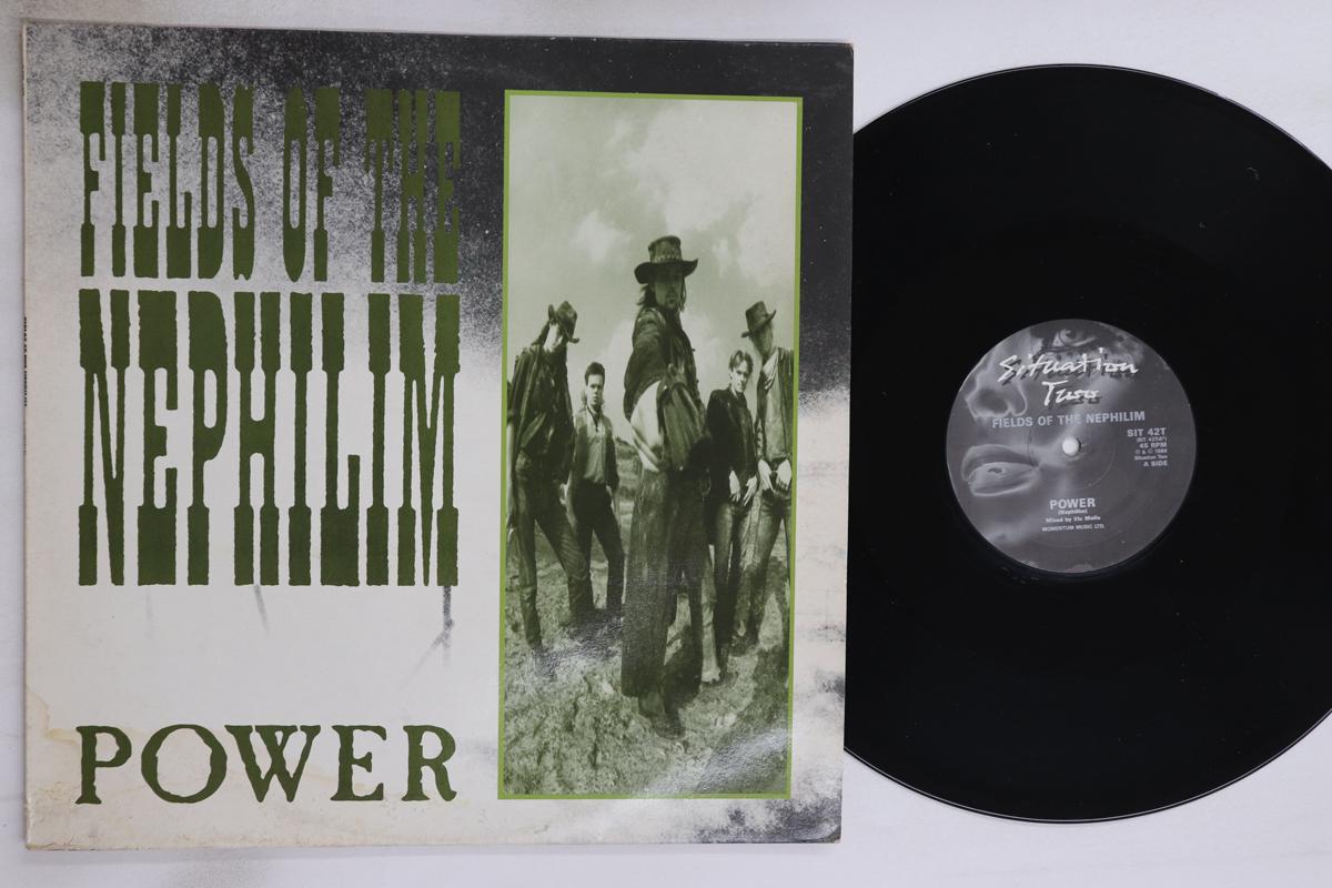 

12inch Record FIELDS OF THE NEPHILIM - Power SIT42T SITUATION TWO 1986 UK Rock Used
