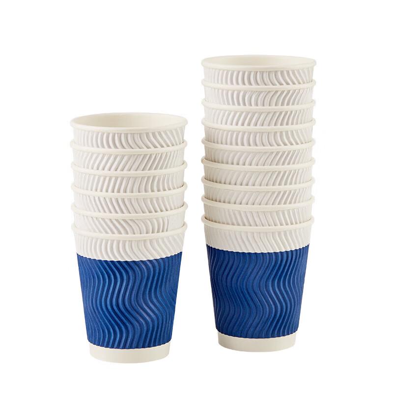 Disposable Insulated Corrugated Paper Cups