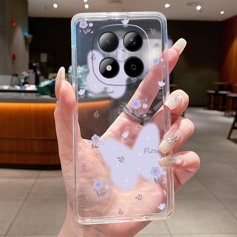 For Xiaomi Redmi Note 15 Pro Plus Case Luxury Flower Cover Soft TPU Phone Case For Redmi Note 15 Note15 Pro + 5G Fundas Bumper